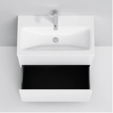 Комплект мебели белый глянец 80 см Am.Pm Gem M90FSX07522WG32 + M90WCC0752WG + M91AMOX0801WG