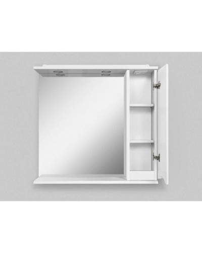 Комплект мебели белый глянец 80 см Am.Pm Like M80FSX0802WG + M80WCC0802WG + M80MPR0801WG