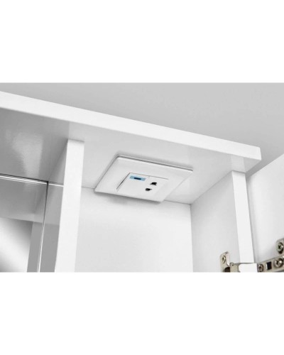 Комплект мебели белый глянец 80 см Am.Pm Like M80FHX0802WG + M80WCC0802WG + M80MPR0801WG