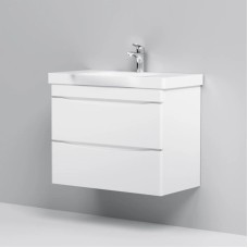 Комплект мебели белый глянец 80 см Am.Pm Like M80FHX0802WG + M80WCC0802WG + M80MPL0801WG