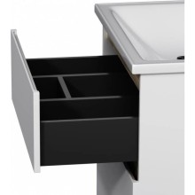 Комплект мебели белый глянец 65 см Am.Pm X-Joy M85AFSX0652WG + M85AWCC0652WG + M91AMOX0653WG