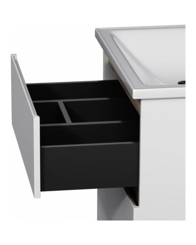 Комплект мебели белый глянец 65 см Am.Pm X-Joy M85AFSX0652WG + M85AWCC0652WG + M91AMOX0653WG