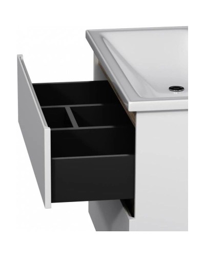 Комплект мебели белый глянец 80 см Am.Pm X-Joy M85AFHX0802WG + M85AWCC0802WG + M91AMOX0803WG