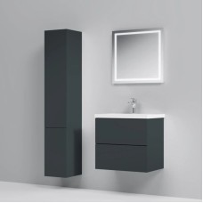 Комплект мебели графит матовый 65 см Am.Pm Gem M90FHX06022GM + M90WCC0602WG + M91AMOX0651WG
