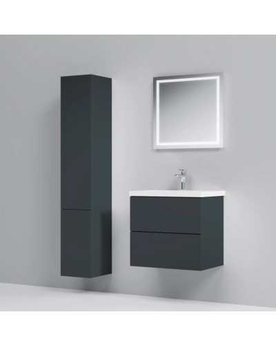 Комплект мебели графит матовый 65 см Am.Pm Gem M90FHX06022GM + M90WCC0602WG + M91AMOX0651WG