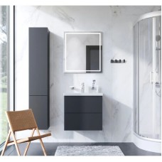 Комплект мебели графит матовый 65 см Am.Pm Gem M90FHX06022GM + M90WCC0602WG + M91AMOX0651WG