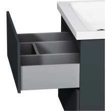 Комплект мебели графит матовый 65 см Am.Pm Gem M90FHX06022GM + M90WCC0602WG + M91AMOX0651WG