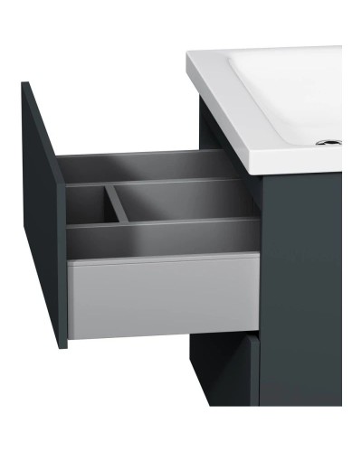 Комплект мебели графит матовый 65 см Am.Pm Gem M90FHX06022GM + M90WCC0602WG + M91AMOX0651WG