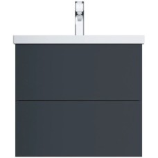 Комплект мебели графит матовый 60 см Am.Pm Gem M90FHX06022GM + M90WCC0602WG + M91AMOX0551WG