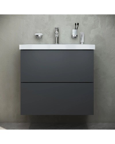 Комплект мебели графит матовый 60 см Am.Pm Gem M90FHX06022GM + M90WCC0602WG + M91AMOX0551WG