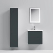 Комплект мебели графит матовый 60 см Am.Pm Gem M90FHX06022GM + M90WCC0602WG + M91AMOX0551WG