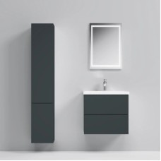 Комплект мебели графит матовый 60 см Am.Pm Gem M90FHX06022GM + M90WCC0602WG + M91AMOX0551WG