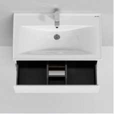 Комплект мебели белый глянец 80 см Am.Pm X-Joy M85AFSX0802WG + M85AWCC0802WG + M91AMOX0803WG