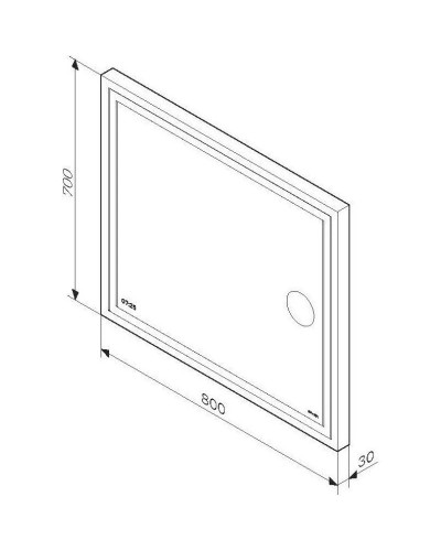 Комплект мебели белый глянец 80 см Am.Pm X-Joy M85AFSX0802WG + M85AWCC0802WG + M91AMOX0803WG