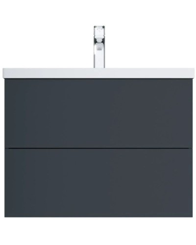 Комплект мебели графит матовый 80 см Am.Pm Gem M90FHX07522GM + M90WCC0752WG + M91AMOX0801WG