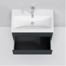 Комплект мебели графит матовый 80 см Am.Pm Gem M90FHX07522GM + M90WCC0752WG + M91AMOX0801WG