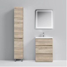 Комплект мебели светлый дуб 65 см Am.Pm Gem M91FSX0602OF + M90WCC0602WG + M91AMOX0651WG