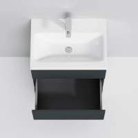 Комплект мебели графит матовый 65 см Am.Pm Gem S M91FSX0602GM + M90WCC0602WG + M91AMOX0651WG