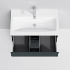 Комплект мебели графит матовый 80 см Am.Pm Gem S M91FSX0752GM + M90WCC0752WG + M91AMOX0801WG