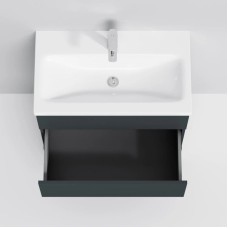 Комплект мебели графит матовый 80 см Am.Pm Gem S M91FSX0752GM + M90WCC0752WG + M91AMOX0801WG