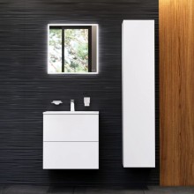 Комплект мебели белый глянец 61 см Am.Pm Spirit V2.0 M70AFHX0602WG + M70AWCC0602WG + M71AMOX0601SA