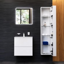 Комплект мебели белый глянец 61 см Am.Pm Spirit V2.0 M70AFHX0602WG + M70AWCC0602WG + M71AMOX0601SA