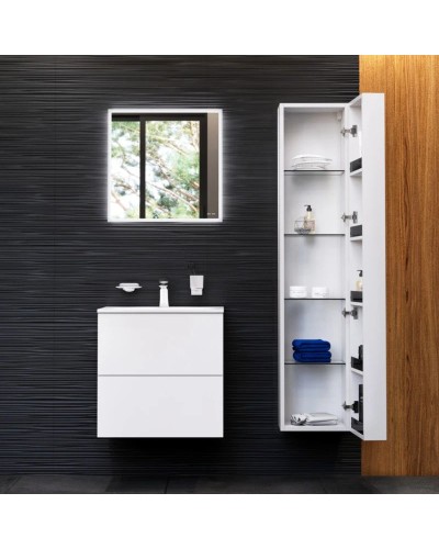 Комплект мебели белый глянец 61 см Am.Pm Spirit V2.0 M70AFHX0602WG + M70AWCC0602WG + M71AMOX0601SA