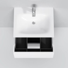 Комплект мебели белый глянец 61 см Am.Pm Spirit V2.0 M70AFHX0602WG + M70AWCC0602WG + M71AMOX0601SA