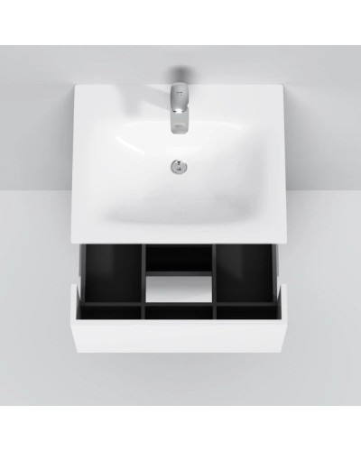 Комплект мебели белый глянец 61 см Am.Pm Spirit V2.0 M70AFHX0602WG + M70AWCC0602WG + M71AMOX0601SA