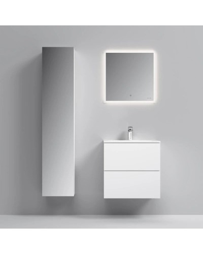 Комплект мебели белый глянец 61 см Am.Pm Spirit V2.0 M70AFHX0602WG + M70AWCC0602WG + M71AMOX0601SA