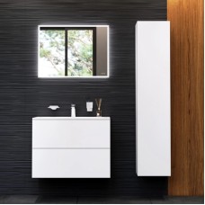 Комплект мебели белый глянец 81 см Am.Pm Spirit V2.0 M70AFHX0802WG + M70AWCC0802WG + M71AMOX0801SA