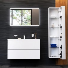 Комплект мебели белый глянец 101 см Am.Pm Spirit V2.0 M70AFHX1002WG + M70AWCC1002WG + M71AMOX1001SA