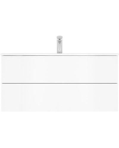 Комплект мебели белый глянец 101 см Am.Pm Spirit V2.0 M70AFHX1002WG + M70AWCC1002WG + M71AMOX1001SA