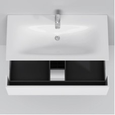 Комплект мебели белый глянец 101 см Am.Pm Spirit V2.0 M70AFHX1002WG + M70AWCC1002WG + M71AMOX1001SA