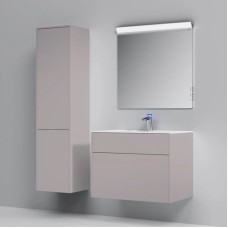 Комплект мебели серый матовый 80,8 см Am.Pm Inspire 2.0 M50AFHX0803EGM + M50AWPX0801WG + M50AMOX0801SA