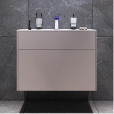 Комплект мебели серый матовый 80,8 см Am.Pm Inspire 2.0 M50AFHX0803EGM + M50AWPX0801WG + M50AMOX0801SA