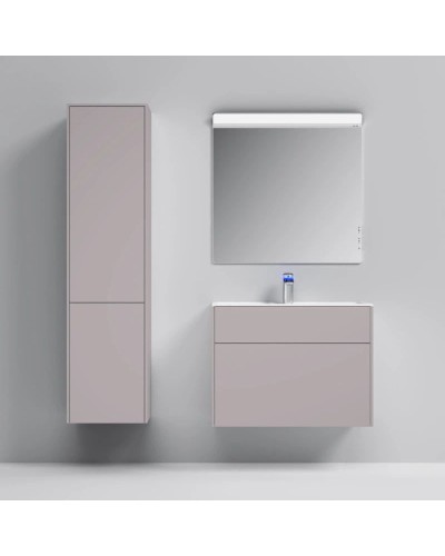 Комплект мебели серый матовый 80,8 см Am.Pm Inspire 2.0 M50AFHX0803EGM + M50AWPX0801WG + M50AMOX0801SA