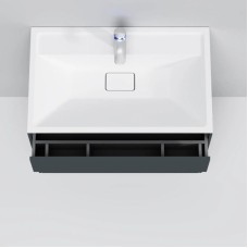 Комплект мебели графит матовый 80,8 см Am.Pm Inspire 2.0 M50AFHX0803GM + M50AWPX0801WG + M50AMOX0801SA