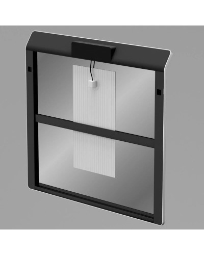 Комплект мебели белый матовый 80,8 см Am.Pm Inspire 2.0 M50AFHX0803WM + M50AWPX0801WG + M50AMOX0801SA