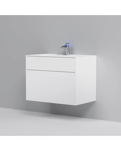 Комплект мебели белый матовый 80,8 см Am.Pm Inspire 2.0 M50AFHX0803WM + M50AWPX0801WG + M50AMOX0801SA