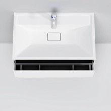 Комплект мебели белый матовый 80,8 см Am.Pm Inspire 2.0 M50AFHX0803WM + M50AWPX0801WG + M50AMOX0801SA