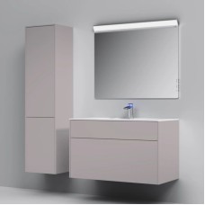 Комплект мебели серый матовый 100,8 см Am.Pm Inspire 2.0 M50AFHX1003EGM + M50AWPX1001WG + M50AMOX1001SA