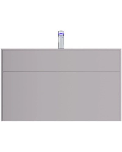 Комплект мебели серый матовый 100,8 см Am.Pm Inspire 2.0 M50AFHX1003EGM + M50AWPX1001WG + M50AMOX1001SA