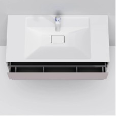 Комплект мебели серый матовый 100,8 см Am.Pm Inspire 2.0 M50AFHX1003EGM + M50AWPX1001WG + M50AMOX1001SA