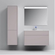 Комплект мебели серый матовый 100,8 см Am.Pm Inspire 2.0 M50AFHX1003EGM + M50AWPX1001WG + M50AMOX1001SA