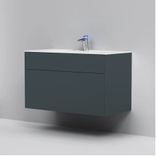 Комплект мебели графит матовый 100,8 см Am.Pm Inspire 2.0 M50AFHX1003GM + M50AWPX1001WG + M50AMOX1001SA