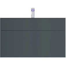 Комплект мебели графит матовый 100,8 см Am.Pm Inspire 2.0 M50AFHX1003GM + M50AWPX1001WG + M50AMOX1001SA