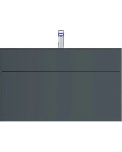 Комплект мебели графит матовый 100,8 см Am.Pm Inspire 2.0 M50AFHX1003GM + M50AWPX1001WG + M50AMOX1001SA
