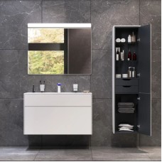 Комплект мебели белый матовый 100,8 см Am.Pm Inspire 2.0 M50AFHX1003WM + M50AWPX1001WG + M50AMOX1001SA