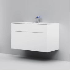 Комплект мебели белый матовый 100,8 см Am.Pm Inspire 2.0 M50AFHX1003WM + M50AWPX1001WG + M50AMOX1001SA